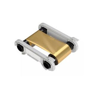 Ribbon Evolis monocromática RCT216NAAA dorado