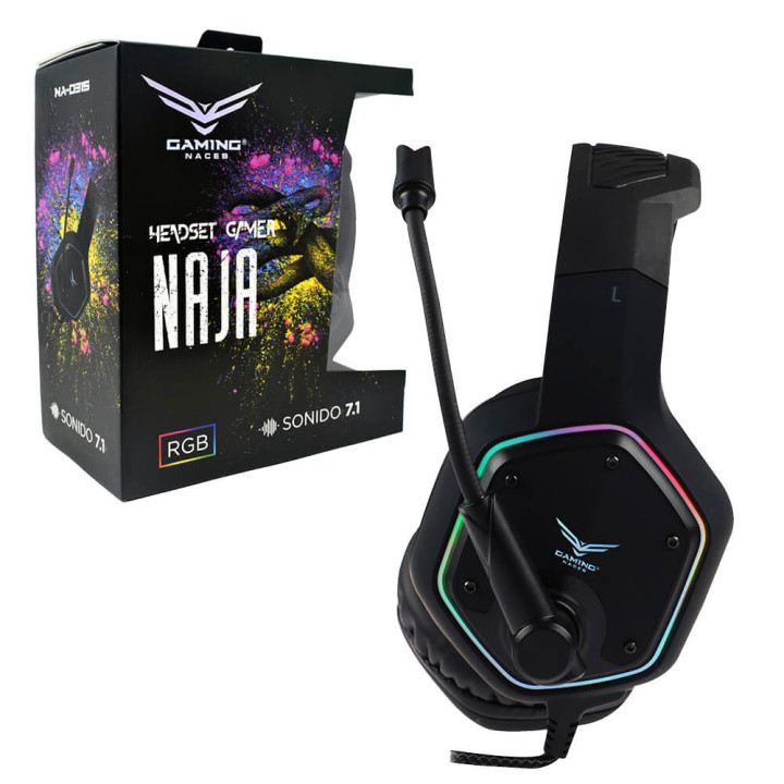 NACEB TECHNOLOGY NA-0315 Audífonos Gamer | C3Mayorista.com