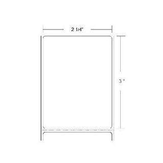 Etiquetas Zebra 10009526 | Rollos 2.25" x 3" Z-SELECT 4000T - c3mayorista.com