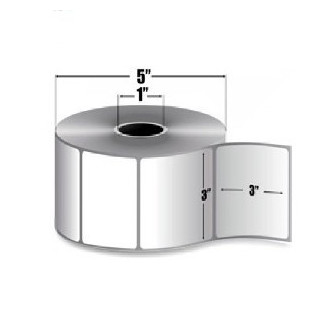 18942 - Zebra Etiquetas 3" x 3" Z-ULTIMATE 3000T blanco