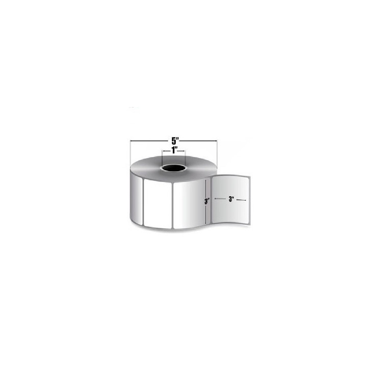 18942 - Zebra Etiquetas 3" x 3" Z-ULTIMATE 3000T blanco