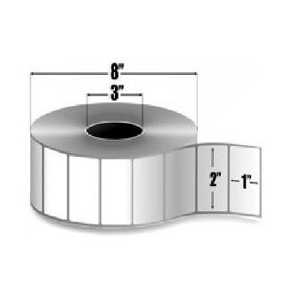 10000298 - Zebra Etiquetas 2" x 1" Z-PERFORM 2000D