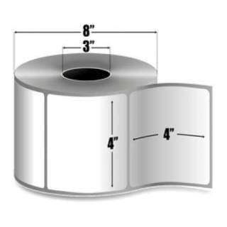 Zebra10000283 Etiquetas 4" x 4" Z-PERFORM 2000T