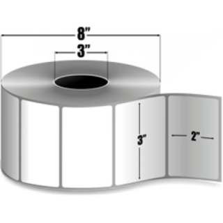 72285 - Zebra 3" x 2" Z-SELECT 4000T Rollo de Etiquetas