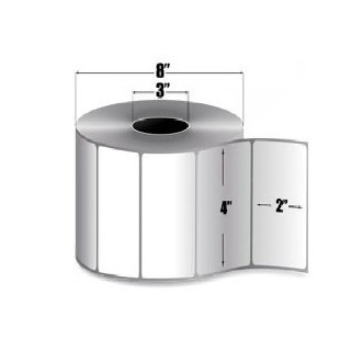 Zebra 10002634 etiquetas 4" x 2" Z-ULTIMATE 2000T